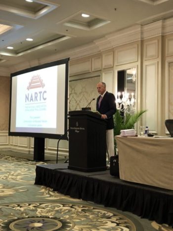 NARTC Speaker at podium